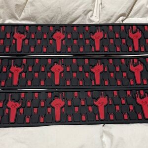 Makers Mark Bar Rails (set of 3) commercial grade 2ft long New